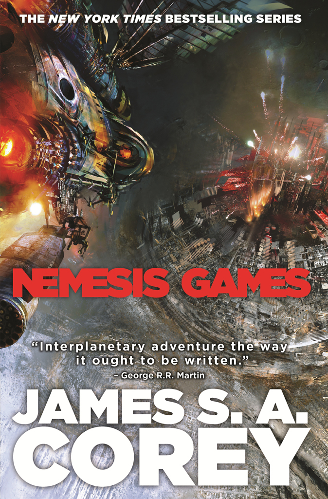 Cover for Nemesis Games by James S. A. Corey