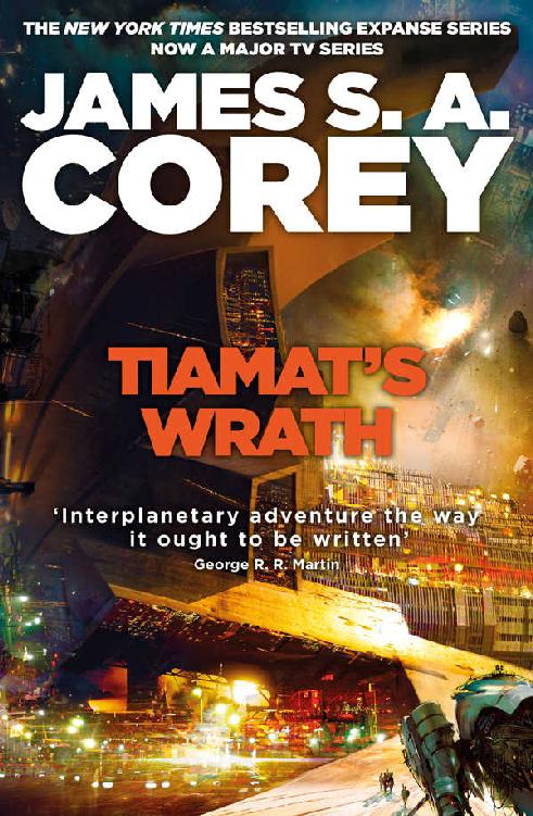 Cover for Tiamat's Wrath by James S. A. Corey