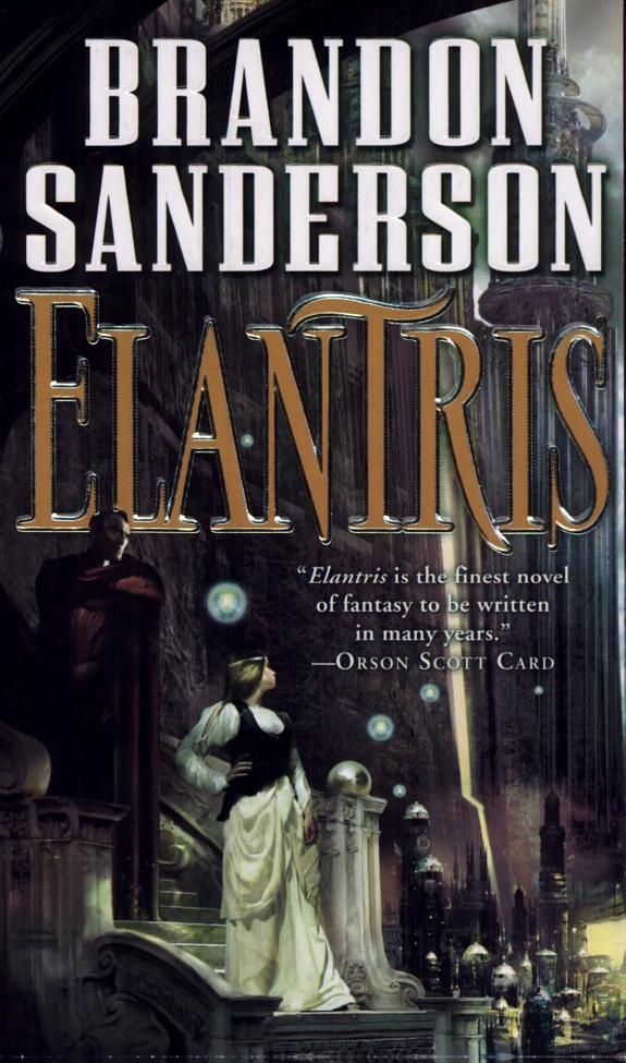 Cover for Elantris by Brandon Sanderson