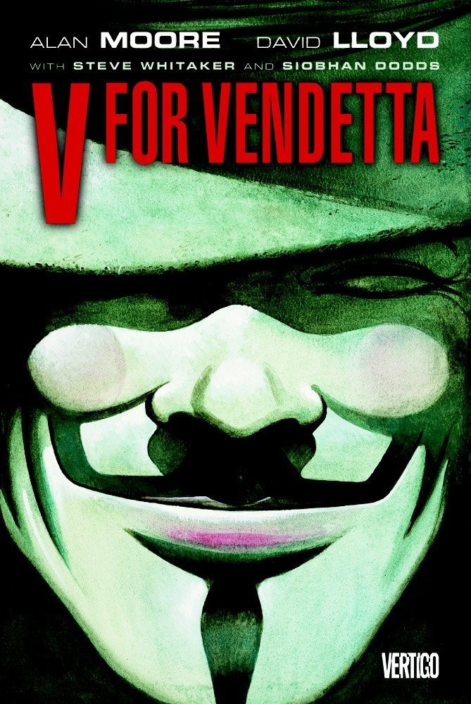 Cover for V for Vendetta by Alan Moore