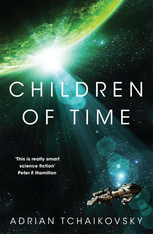 Cover for Children of Time by Adrian Tchaikovsky