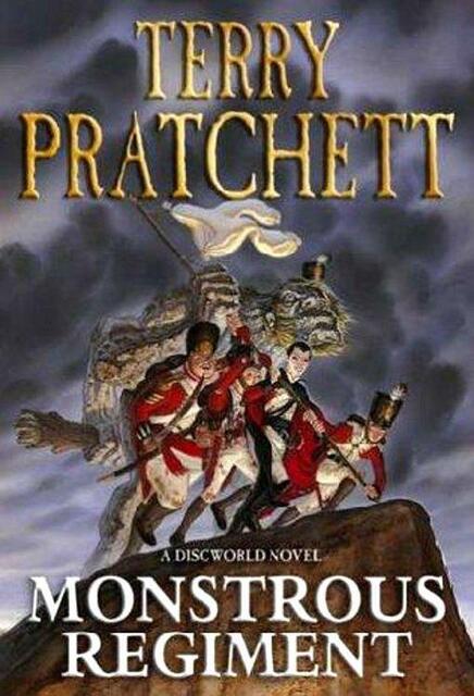 Cover for Monstrous Regiment by Terry Pratchett