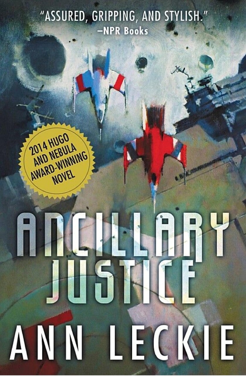 Cover for Ancillary Justice by Ann Leckie