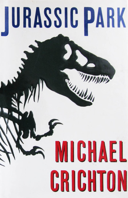 Cover for Jurassic Park by Michael Crichton