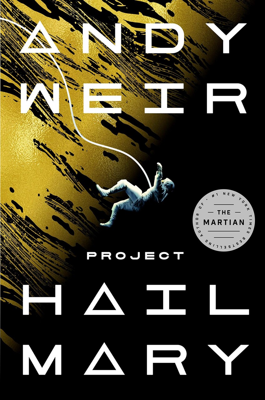 Cover for Project Hail Mary by Andy Weir